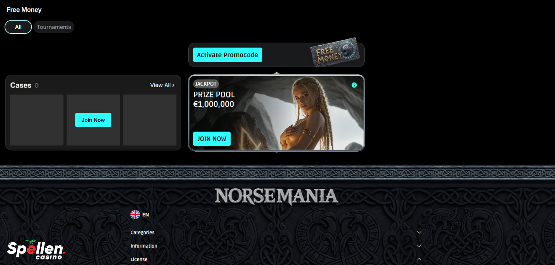 Norsemania Bonussen en promoties